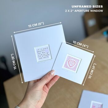 Love Hearts Mini Art Print, 5 of 8