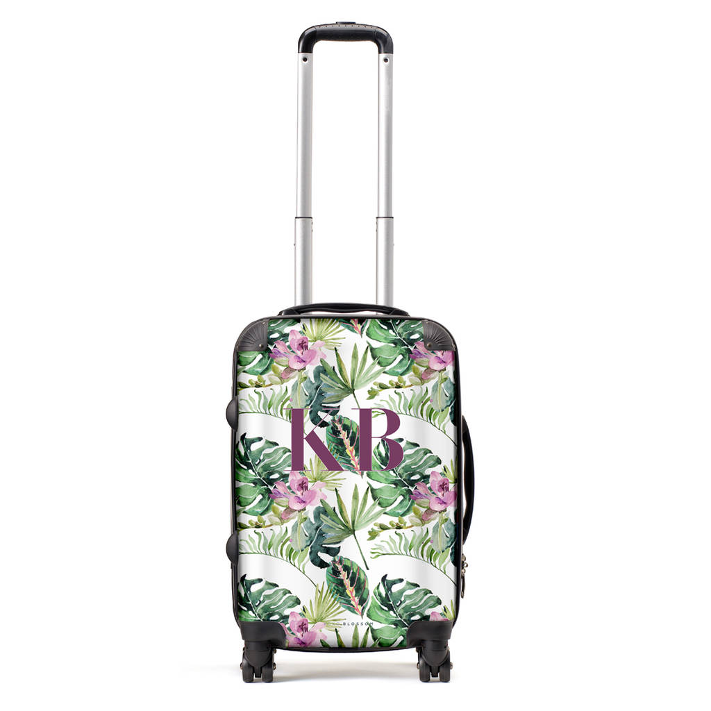Tropical Personalised Suitcase, 1 of 7