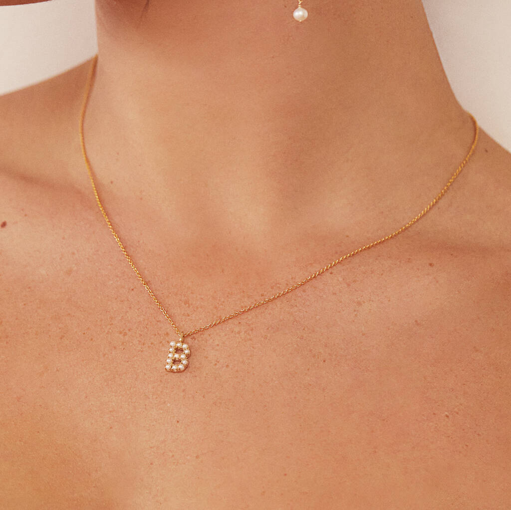 Baroque Pearl Drop Necklace – Kind Karma Company