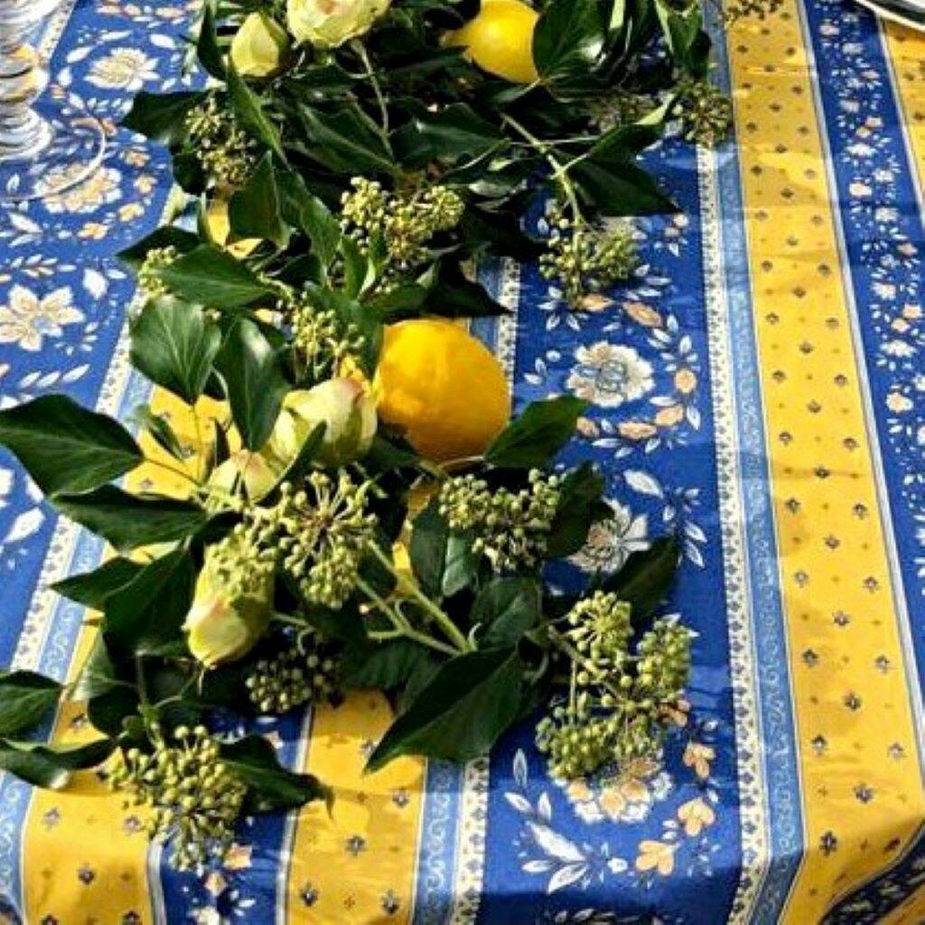 Provencal Marseille Tablecloth, 1 of 5