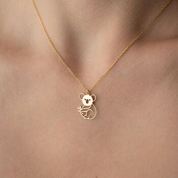Wild Heart Koala Necklace, 4 of 10