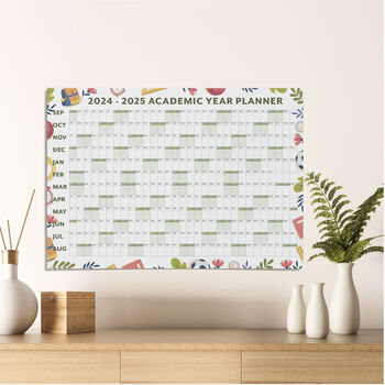 Large Academic Student Wall Planner 2024 2025, 3 of 9