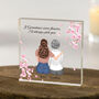 Personalised Nanny And Granddaughter Print Acrylic Gift, thumbnail 1 of 5