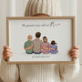 Personalised Grandchildren Print For Nan, thumbnail 1 of 12