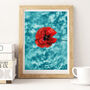 'Poppy In The Pool' Photographic Art Gallery Wall Print, thumbnail 2 of 2