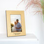 Personalised 50th Wedding Anniversary Photo Frame, thumbnail 1 of 4