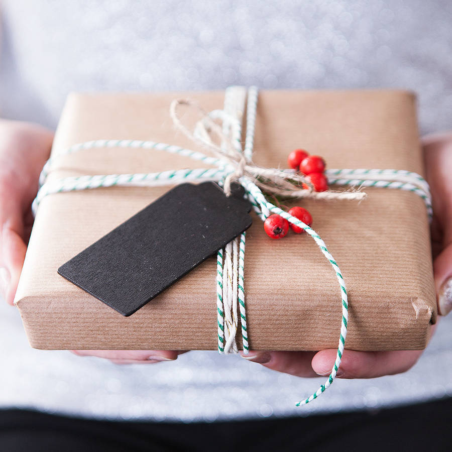 Chalkboard Luggage Style Gift Tags By Clouds and Currents