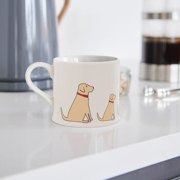 Yellow Labrador Dog Coaster – Gift For Dog Lovers, 4 of 12
