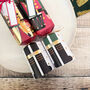Red And Green Nutcracker Christmas Crackers Set Of Six, thumbnail 4 of 7