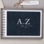 A To Z Of You Book Blue Polka Dot, thumbnail 1 of 5