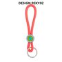 Keychain Rope Effect With Large Loop And Zinc Fixings, thumbnail 4 of 7