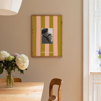 Merci Maman Personalised Photographic Print For Mum, 4 of 12