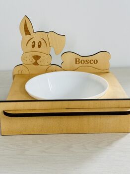 Personalised Dog Feeding Bowl, 4 of 6
