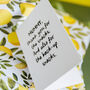 Thank You For The Snacks – Personalised Card For Mummy Or Daddy, thumbnail 4 of 5