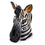 Hand Painted Ceramic Zebra Head Vase, thumbnail 2 of 3