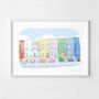 Notting Hill Houses London Signed Fine Art Print, thumbnail 1 of 4