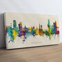 Ipswich Skyline Cityscape Art Print, thumbnail 11 of 12