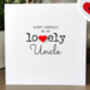 Personalised Birthday Card For Special Uncle, Handmade Card, thumbnail 2 of 4