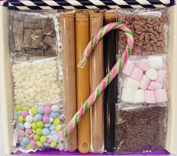 Deluxe Hot Chocolate Kit Letterbox Gift Hamper, 4 of 7