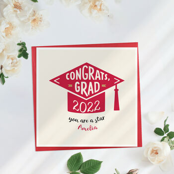 Personalised Congrats Graduation Card, 2 of 5
