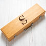 Personalised Initial And Name Wooden BBQ Tool Set, thumbnail 2 of 3