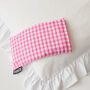 Gingham Eye Pillow Hot And Cold Therapy, thumbnail 4 of 7