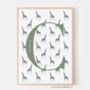 Personalised Giraffe Initial Print, thumbnail 7 of 12