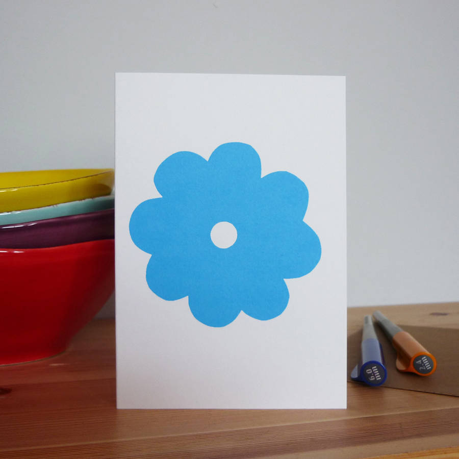 Flower Greeting Card By Mr.PS