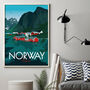 Norway Art Print, thumbnail 4 of 4