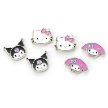 Hello Kitty Kuromi And My Melody Stud Earring Set, 6 of 7