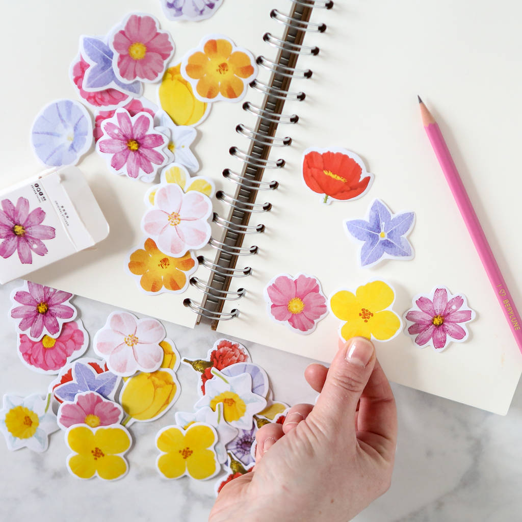 Download Floral Blooms Sticker Pack By Berylune ...