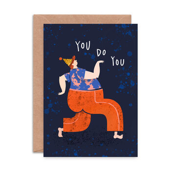 'You Do You' Greeting Card, 2 of 2