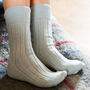 Ladies Alpaca Bedsocks, thumbnail 10 of 11