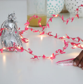 Flamingo Fairy Light String Party Decoration, 4 of 5