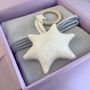 Personalised New Mum Cashmere Shrug And Teether Giftset, thumbnail 1 of 12