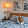 Come Back To Bed Please Bedroom Wall Art, thumbnail 3 of 5