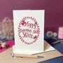 Personalised Papercut Valentines Card, thumbnail 1 of 9
