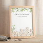 Olive Drop Top Frame Wedding Guest Book, thumbnail 2 of 5