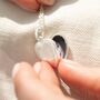 Personalised Fingerprint Heart Photo Locket Necklace, thumbnail 1 of 8