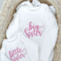 Embroidered Big/Little Sibling Knitted Jumpers, Brother And Sister Available, thumbnail 12 of 12