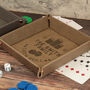 Let's Roll Dice Rolling Snap Up Table Top Gaming Tray, thumbnail 2 of 5