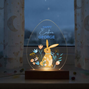 Personalised Easter LED Egg Plaque, 7 of 8