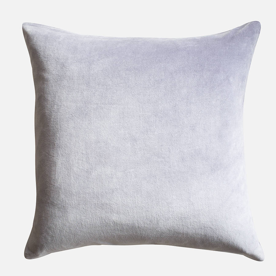 Velvet Cushion Covers By Home Address | notonthehighstreet.com