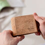 Personalised 'Funding My Daughter' Cork Wallet Gift For Dad, thumbnail 3 of 6