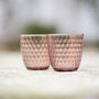 Pair Of Pink Water Glasses / Tumblers, thumbnail 1 of 5