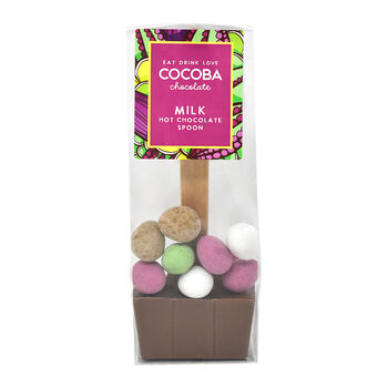 Mini Easter Egg Hot Chocolate Spoon Four Pack, 2 of 2