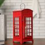 Red Telephone Booth Candle Lantern, thumbnail 2 of 5