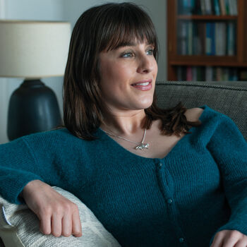 Personalised Cat Hidden Photo Necklace In Sterling Silver, 9 of 10