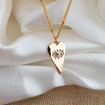 Heart Charm Necklace, 2 of 4