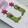 Cowboy Boot Glitter Resin Earrings, thumbnail 5 of 12